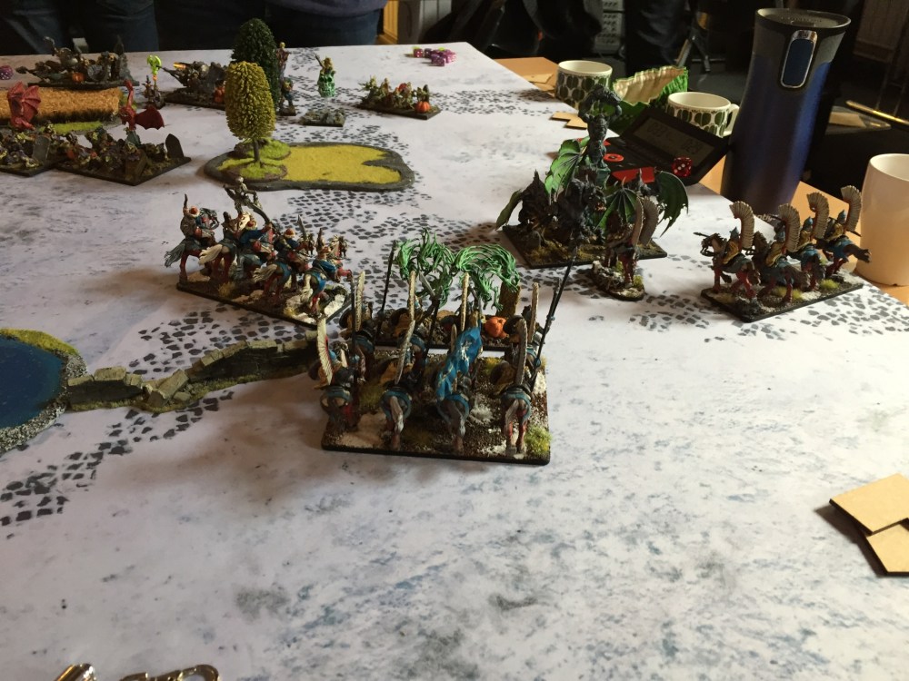 right flank delay