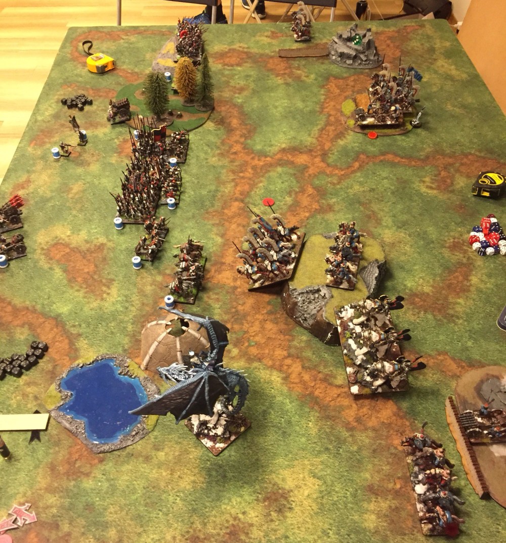 kislev army vs ostland army turn 1 bottom