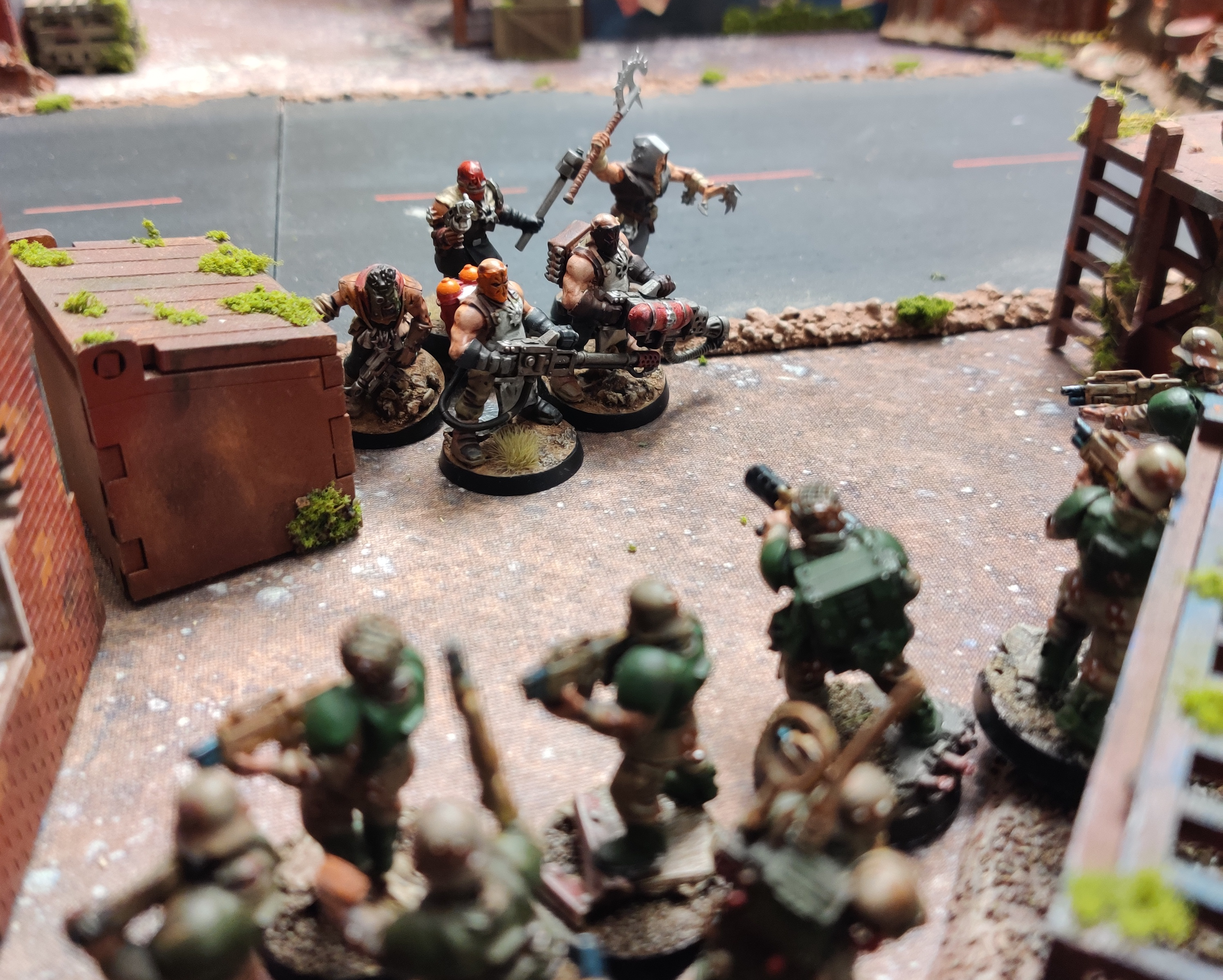 2nd squad engaging insurgents